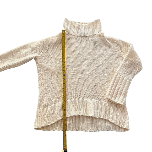 Philosophy Cream Knit Turtleneck Sweater - Picture 7 of 9